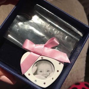 Swarovski baby frame new in box